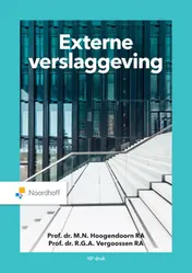 Omslag van Externe verslaggeving