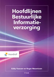 Omslag van Hoofdlijnen Bestuurlijke Informatieverzorging