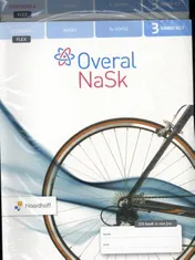Omslag van Overal NaSk1 5e ed vmbo-gt 3 FLEX leerboek + werkboek A + B