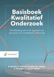Omslag van Basisboek Kwalitatief onderzoek