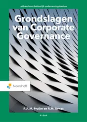 Omslag van Grondslagen van corporate governance (e-book)