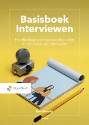 Omslag van Basisboek Interviewen