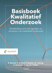 Omslag van Basisboek kwalitatief onderzoek