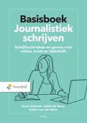 Omslag van Basisboek Journalistiek schrijven
