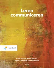 Omslag van Leren communiceren