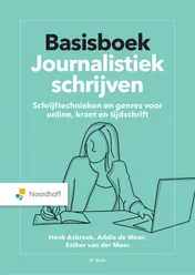 Omslag van Basisboek Journalistiek schrijven