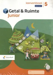 Omslag van Getal & Ruimte Junior leerwerkboek groep 5 blok 6 en 7_set a 5