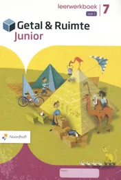 Omslag van Getal & Ruimte Junior leerwerkboek groep 7 blok 1_set a 5
