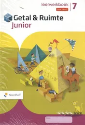 Omslag van Getal & Ruimte Junior leerwerkboek groep 7 blok 2 en 3_set a 5