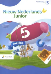 Omslag van Nieuw Nederlands Junior Spelling handleiding groep 5