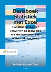 Omslag van Basisboek Statistiek met Excel