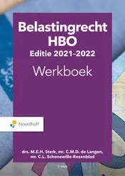 Omslag van HBO WB 2021-2022