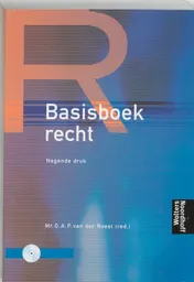 Omslag van Basisboek Recht