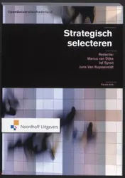 Omslag van Strategisch selecteren