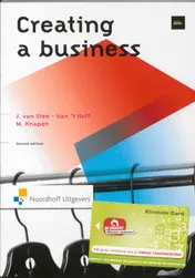Omslag van Creating a business