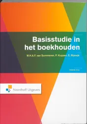 Omslag van Basisstudie in het boekhouden
