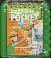 Omslag van Pocket Loco Italië Quiz spelhouder+boekje