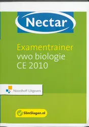 Omslag van Nectar Examentrainer VWO biologie CE 2010