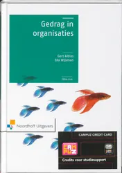 Omslag van Gedrag in organisaties