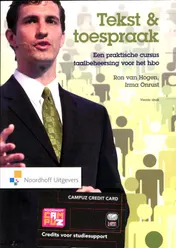 Omslag van Tekst & toespraak