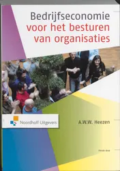 Omslag van Bedrijfseconomie voor het besturen van organisaties