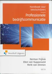 Omslag van Professionele bedrijfscommunicatie
