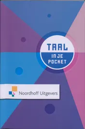 Omslag van In je pocket Taal