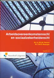 Omslag van Arbeidsovereenkomstenrecht en sociaalzekerheidsrecht