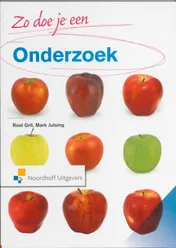 Omslag van Zo doe je een onderzoek