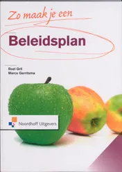 Omslag van Zo maak je een beleidsplan