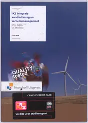 Omslag van IKZ, integrale kwaliteitszorg en verbetermanagement