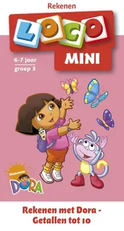 Omslag van Mini Loco Rekenen met Dora Getallen tot 10
