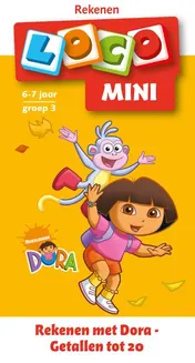 Omslag van Mini Loco Rekenen met Dora Getallen tot 20