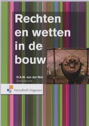 Omslag van Rechten en wetten in de bouw