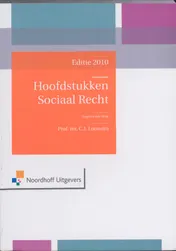 Omslag van Hoofdstukken Sociaal Recht