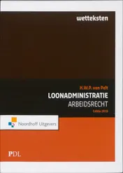 Omslag van Wetteksten arbeidsrecht 2010