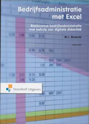 Omslag van Bedrijfsadministratie met Excel