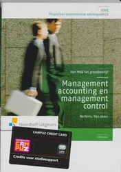 Omslag van Management control en accounting