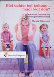 Omslag van Niet achter het behang..., maar wat dan?