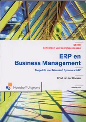 Omslag van ERP en Business Management