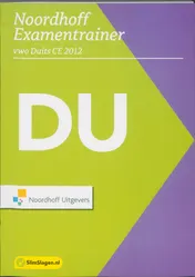 Omslag van Vwo Duits CE 2012