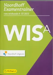 Omslag van Vwo wiskunde A CE 2012