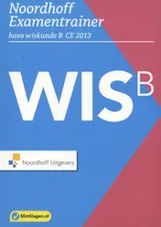 Omslag van Havo wiskunde B CE 2013