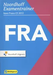 Omslag van Havo Frans CE 2013