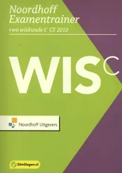 Omslag van Vwo wiskunde C CE 2013