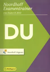 Omslag van Vwo Duits CE 2013