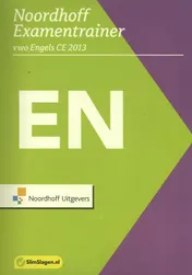 Omslag van Vwo Engels CE 2013
