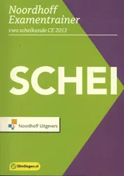Omslag van Vwo scheikunde CE 2013