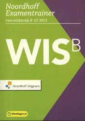 Omslag van Vwo wiskunde B CE 2013