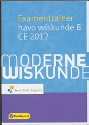 Omslag van havo wiskunde B 2012
